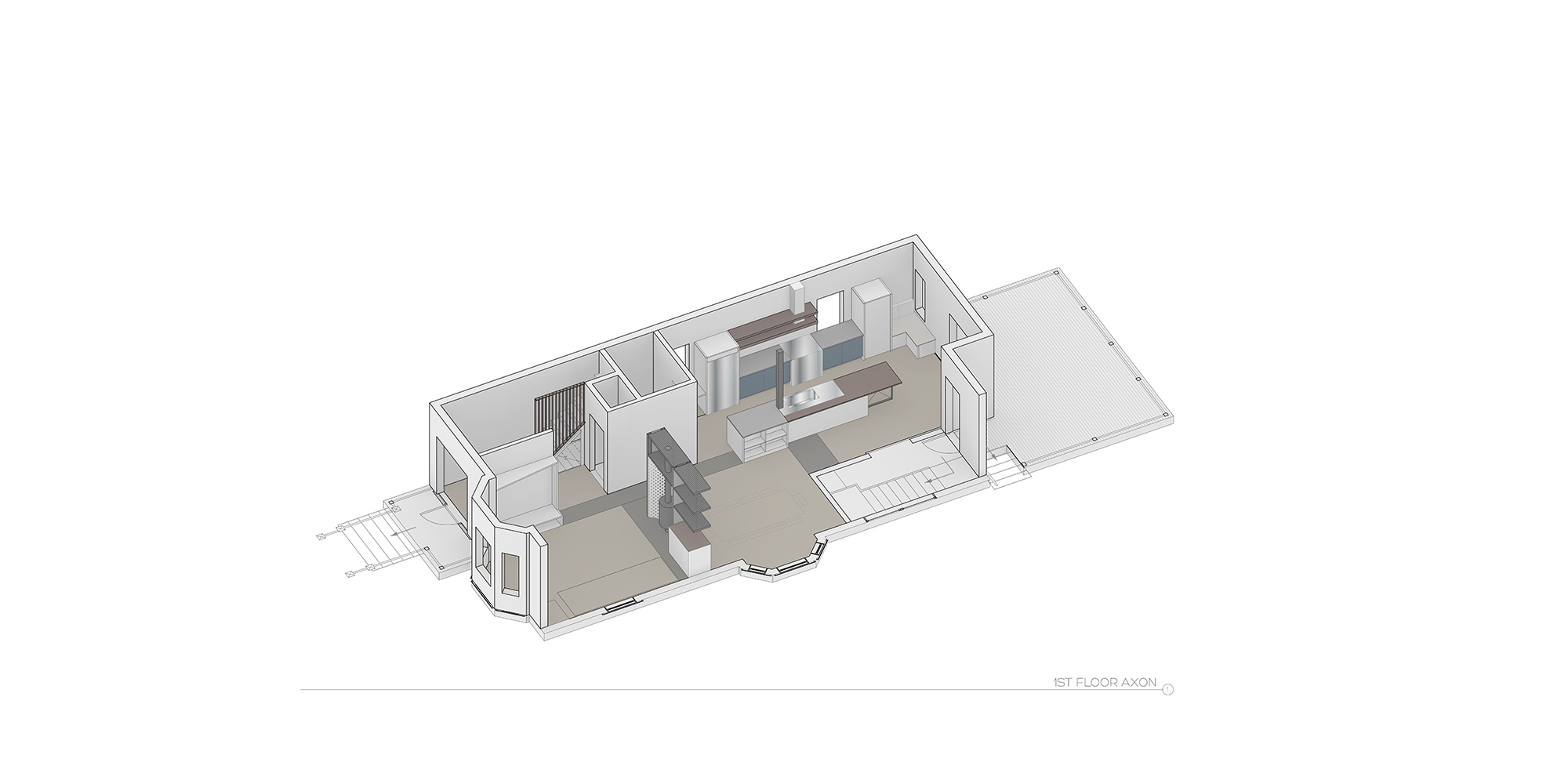 Union Square 3D Rendering by Shake Architecture and Construction