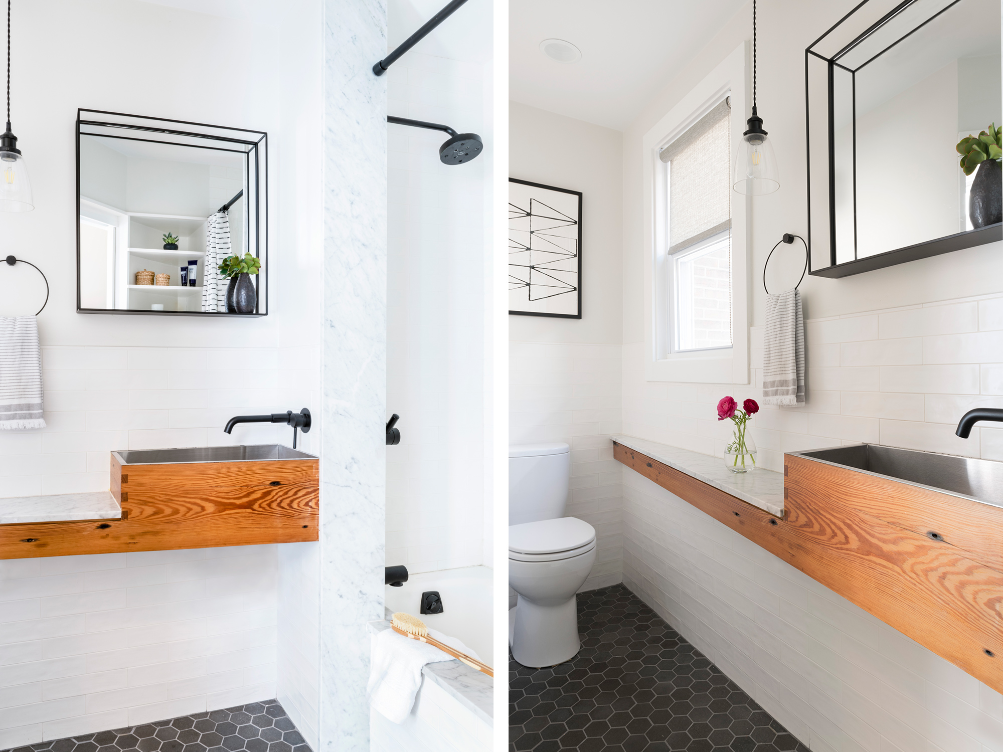 Chestnut Bathroom Remodel by Shake Architecture and Construction