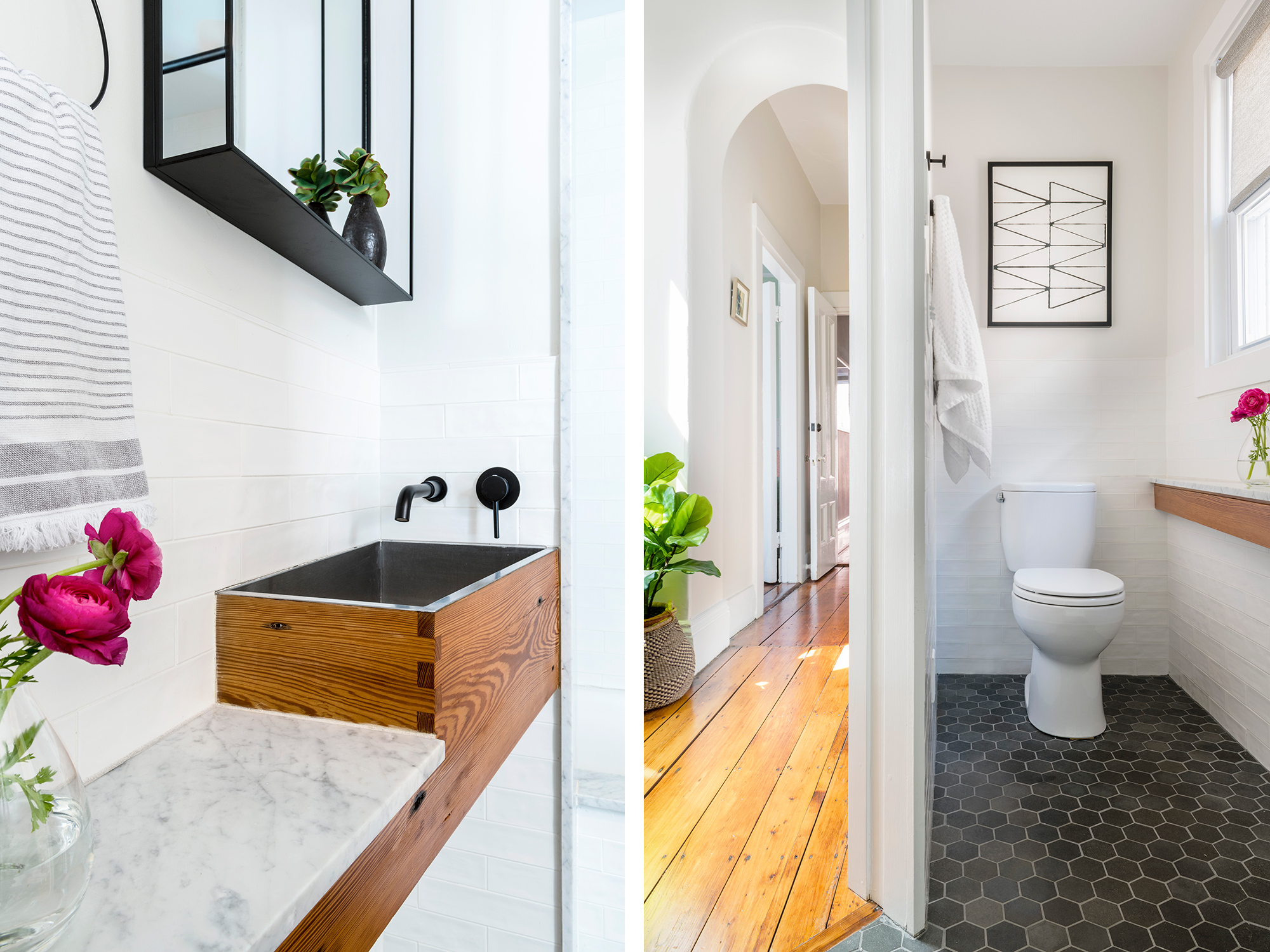 Chestnut Bathroom Remodel by Shake Architecture and Construction