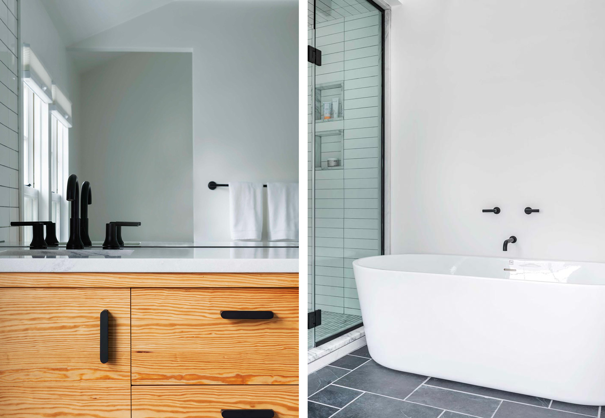 Jamaican Plain Bathroom Remodel by Shake Architecture