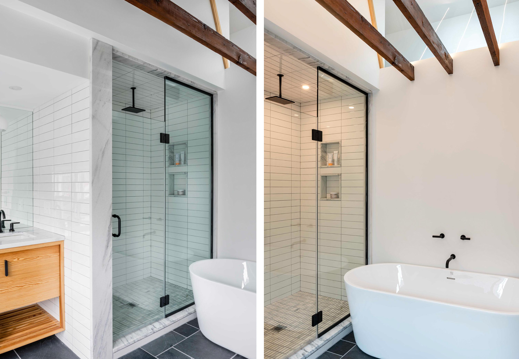 Jamaican Plain Bathroom Remodel by Shake Architecture