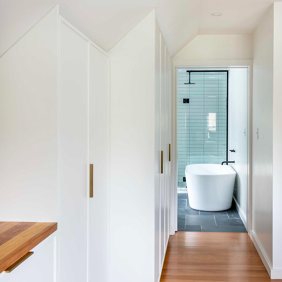 Jamaican Plain Bathroom Remodel by Shake Architecture
